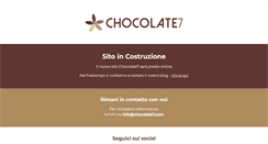 Desktop Screenshot of chocolate7.com